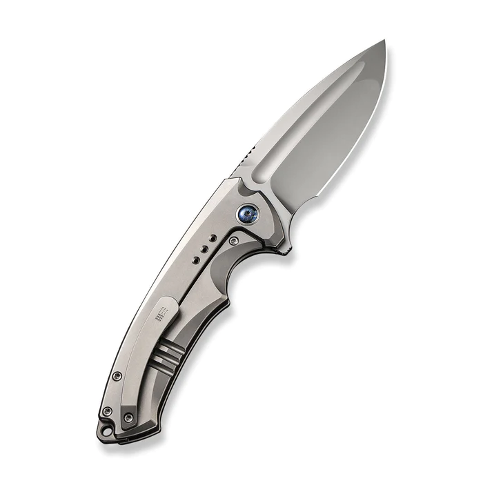 WeKnife Nexusia Flipper Knife Titanium Handle (3.48″ CPM 20CV Blade)